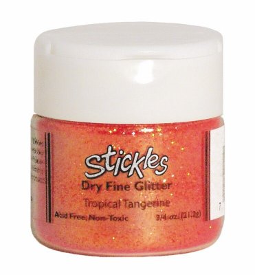 Tropical Tangerine-stickles Glitter