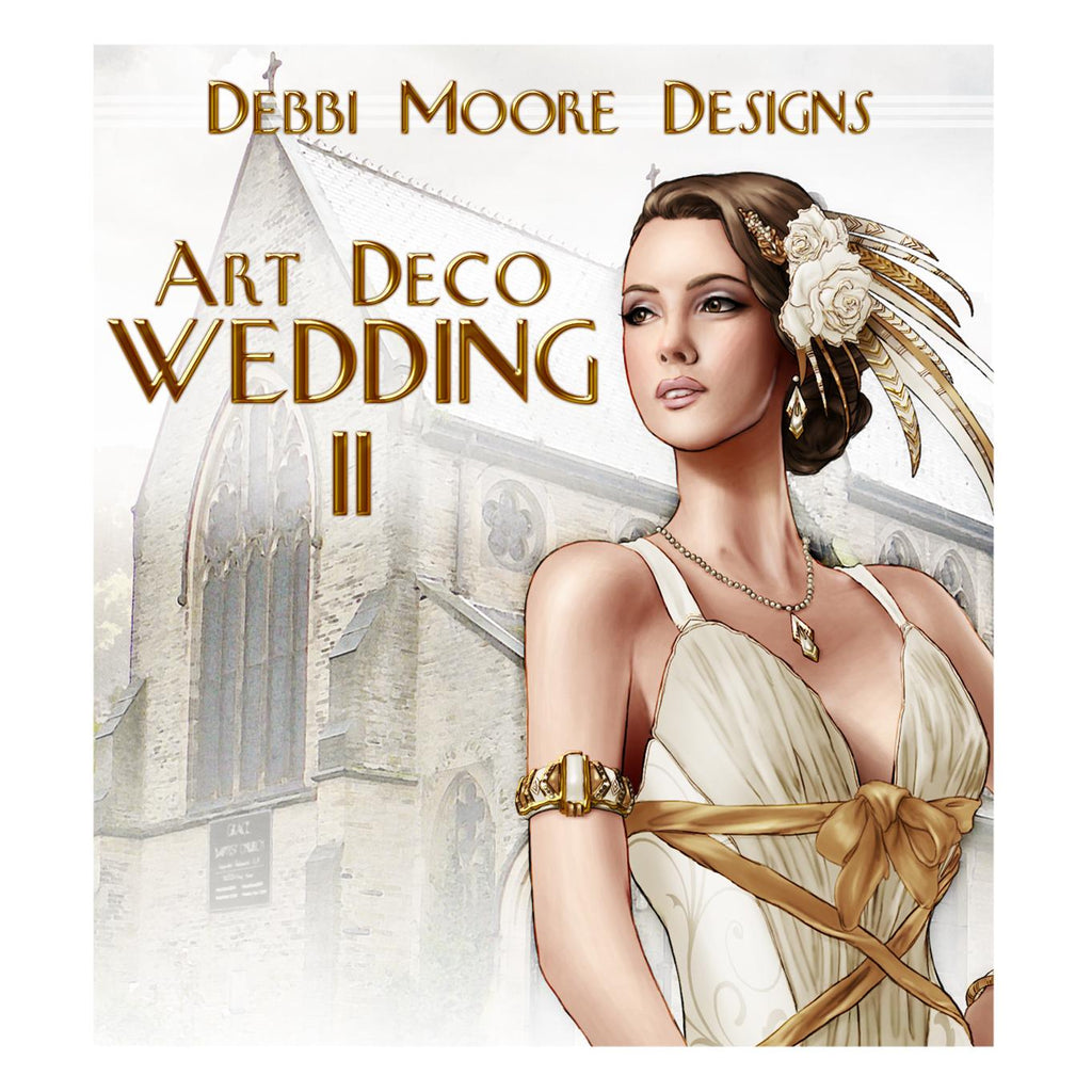 Debbi Moore Designs Art Deco Wedding Volume 2 Collection Usb Key