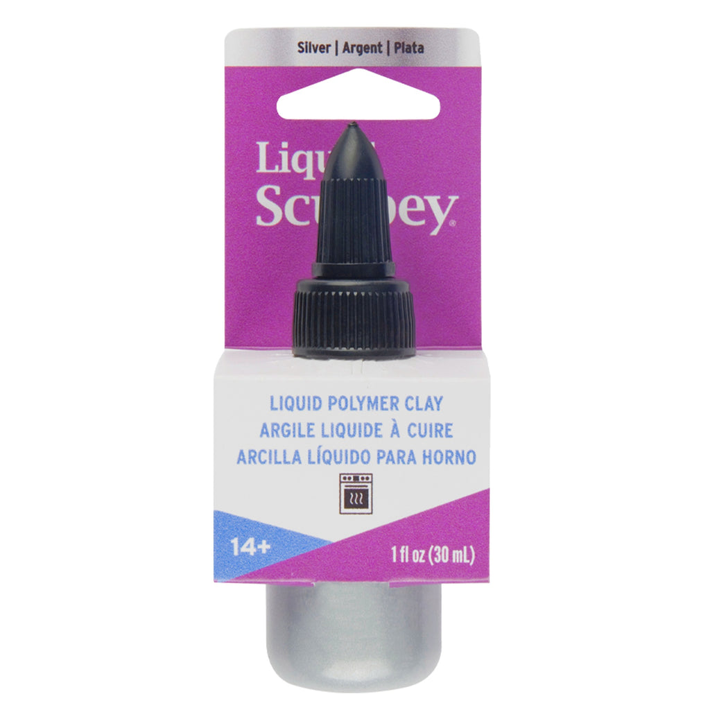 Liquid Sculpey 1oz Silver