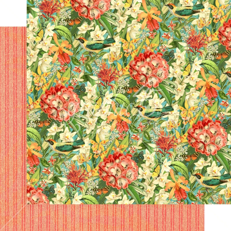 Graphic 45 Lush Labyrinth 12x12 Paper Packs Of 5 Sheets