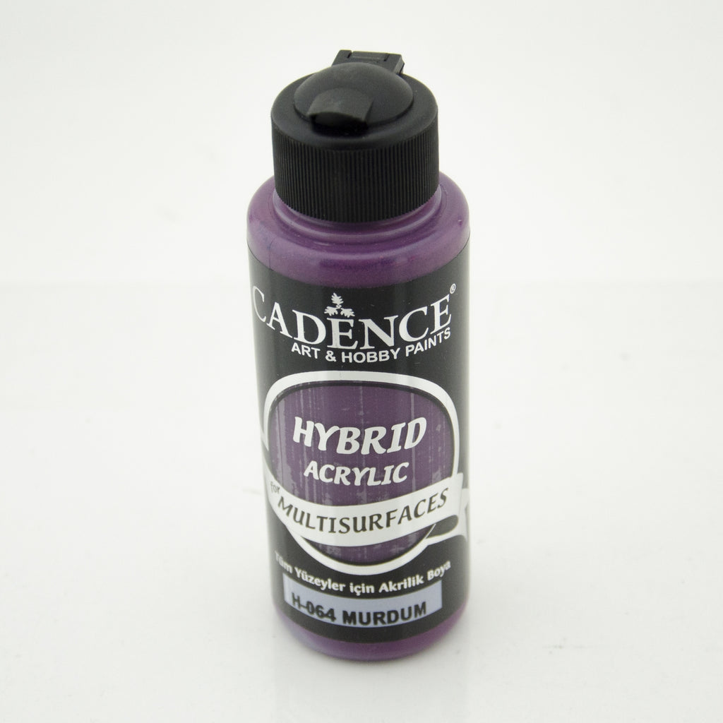 Cadence Plum 120 Ml Hybrid Acrylic Paint For Multisurfaces