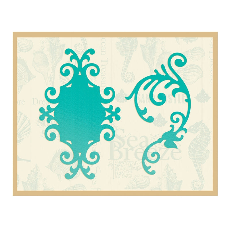 Artdeco Creations Con Sandy Frame & Flourish