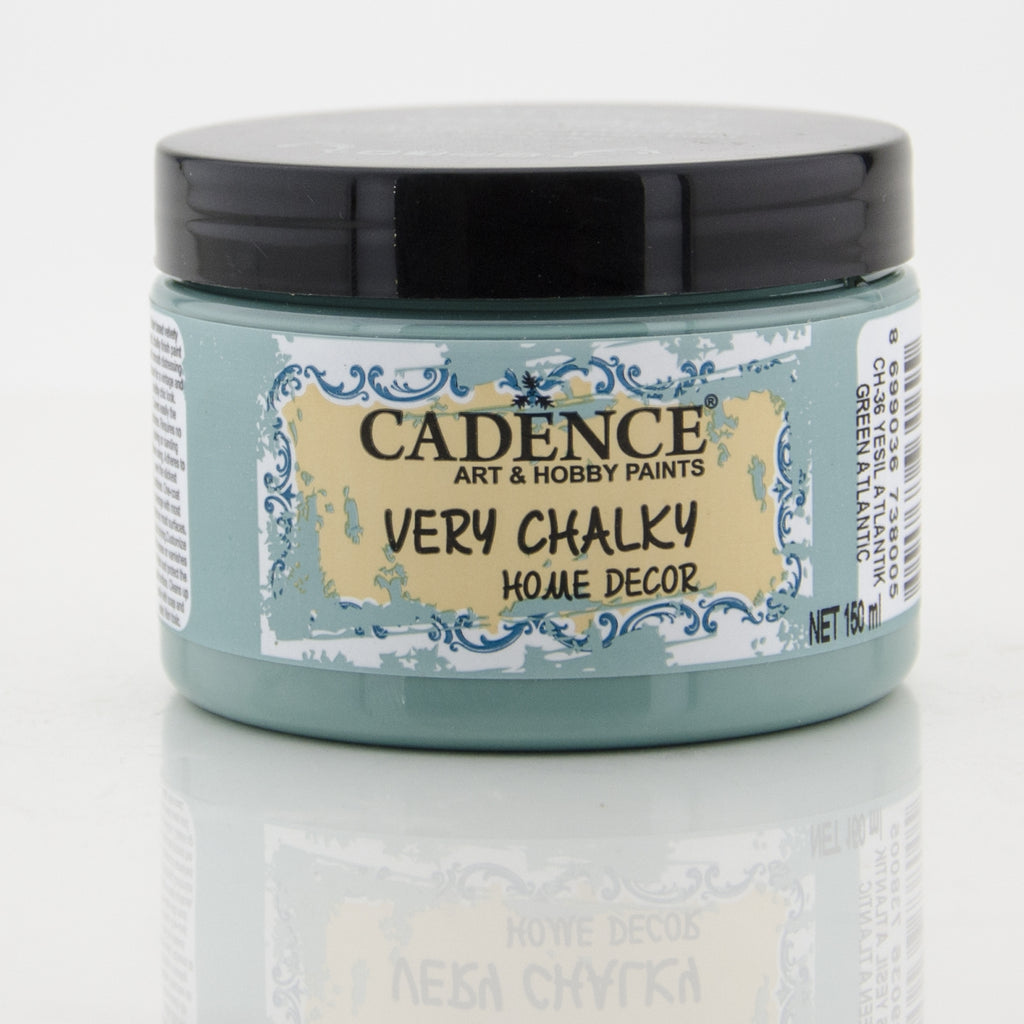 Cadence Green Atlantic 150 Ml Very Chalky Home Decor ( Ultra Matt )