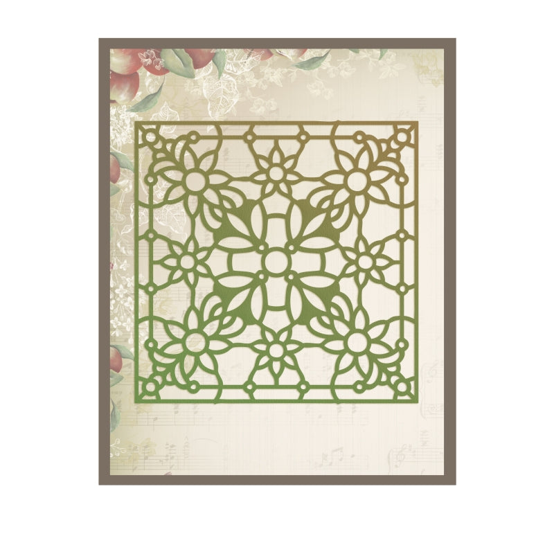 Artdeco Creations Con Pressed Flowers Stained Glass