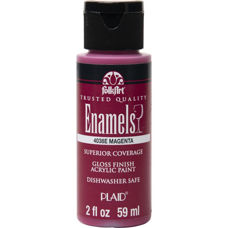 Magenta Folkart Enamels 2oz