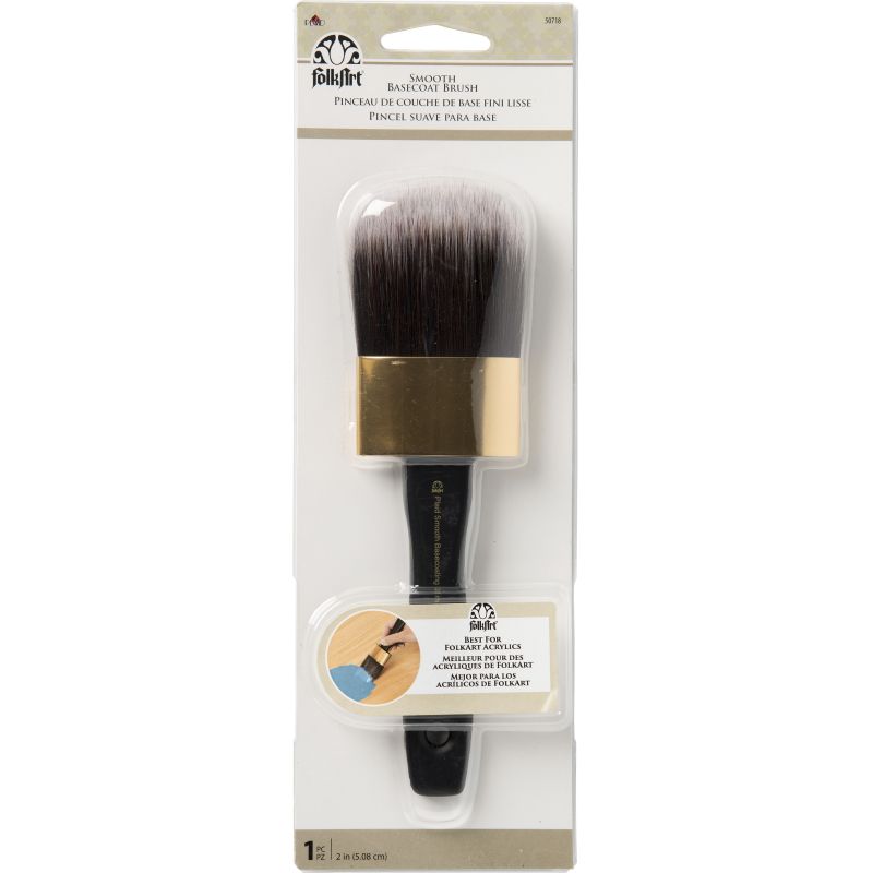 Folkart Smooth Basecoat Brush 2"