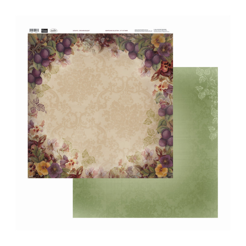 Artdeco Creations Con Orchard Bouquet Packs Of 10 Sheets