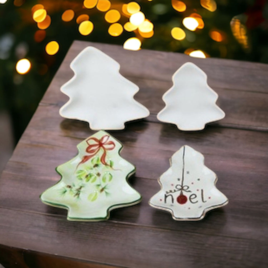 Ceramiche Arti-C Xmas Tree Dish (medium) (Carton Of 6)