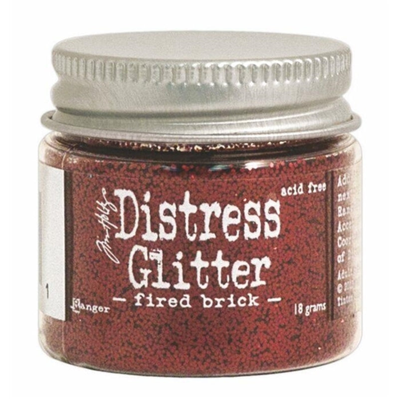 Ranger Distress Glitter Fired Brick