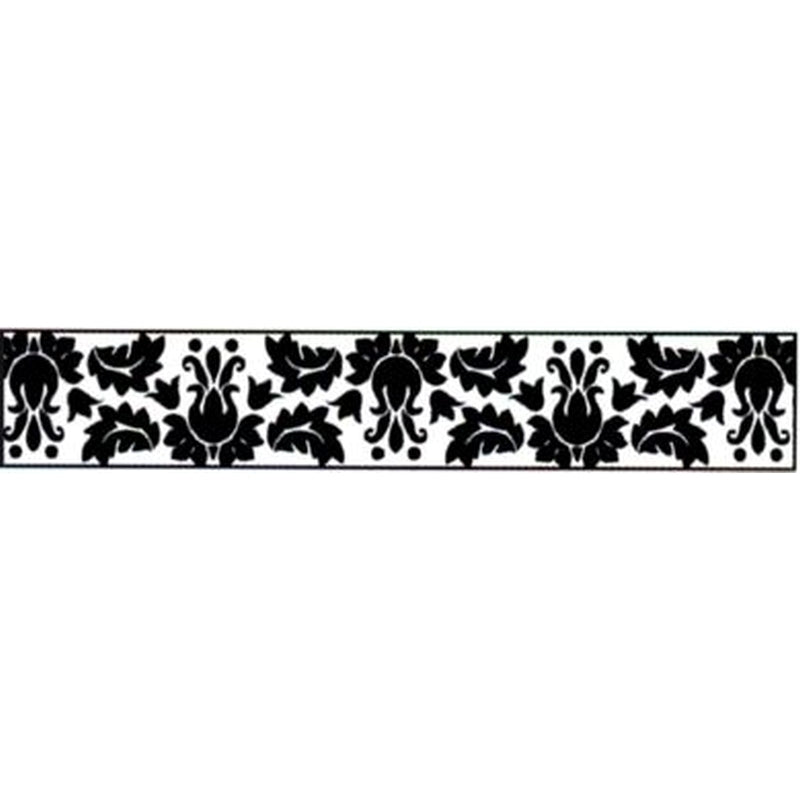 Maya Rd Sheer Flower Damask Ribbon