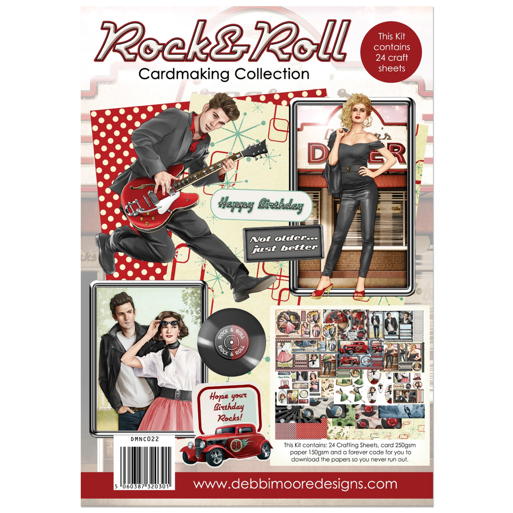 Debbi Moore Designs Cardmaking Kit - Rock And Roll