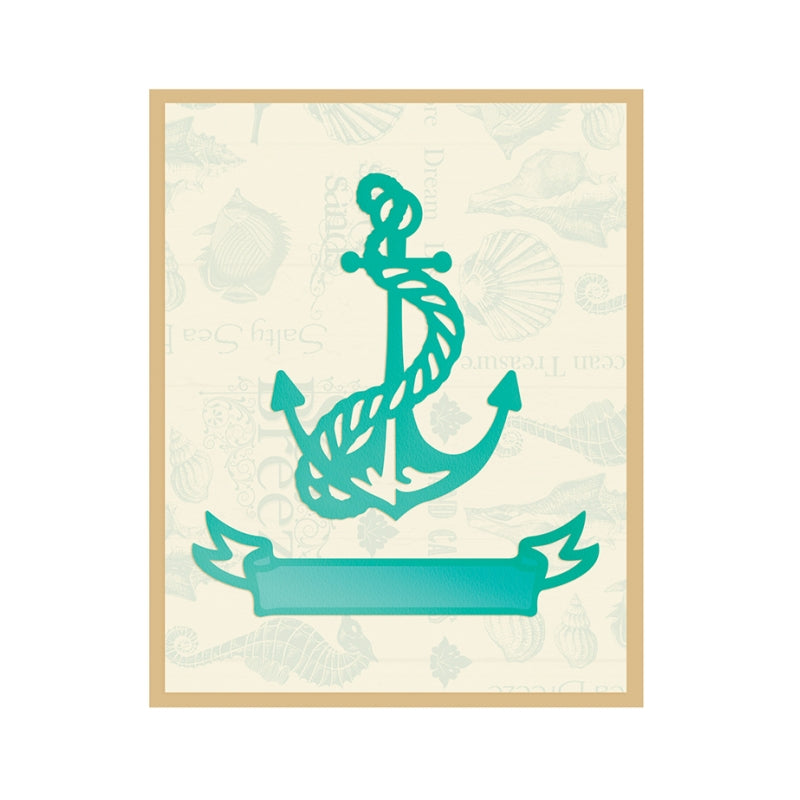 Artdeco Creations Con Tied Anchor & Banner