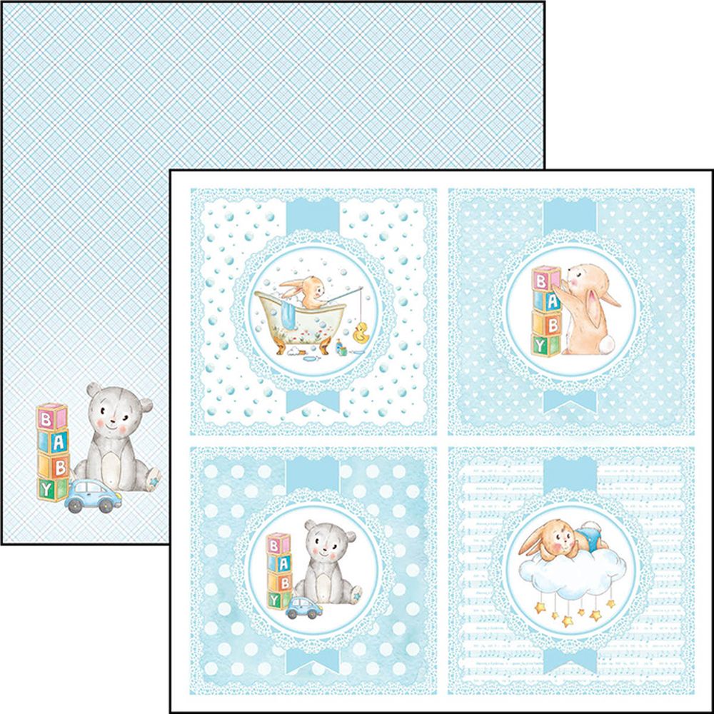 12"x12" Sheets X12 I Miei Giochi Boy