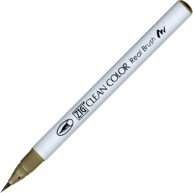 Kuretake Zig Clean Colour Real Brush 096 Mid Gray