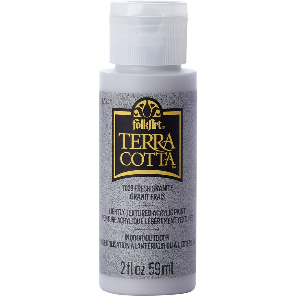 Fresh Granite Folkart Terra Cotta Textured Paint - 2 Oz.