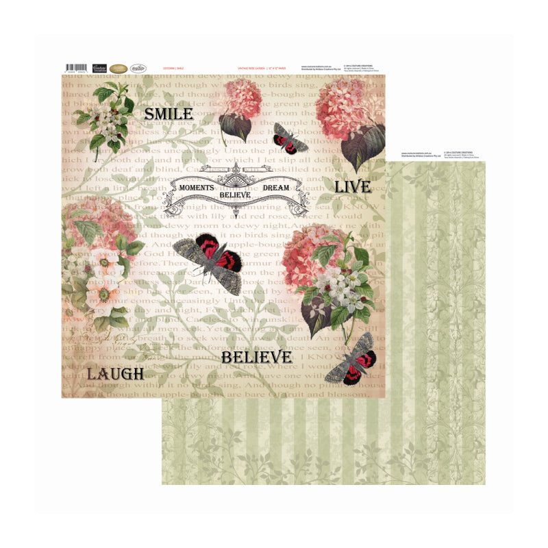 Artdeco Creations Con Smile Packs Of 10 Sheets