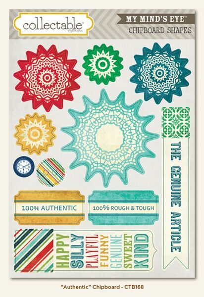 My Minds Eye Authentic Chipboard Single Sets