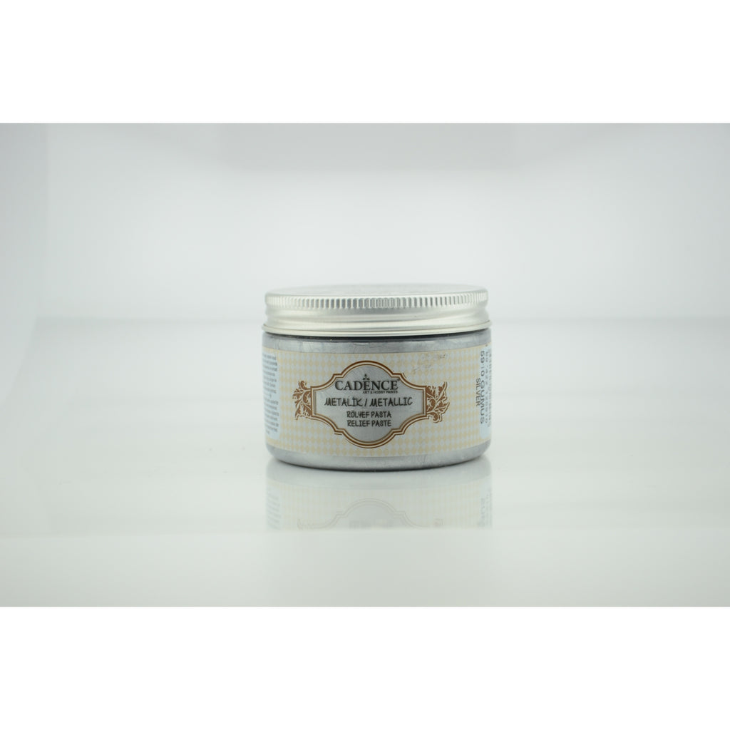 Cadence Silver 150 Ml Metallic Relief Paste