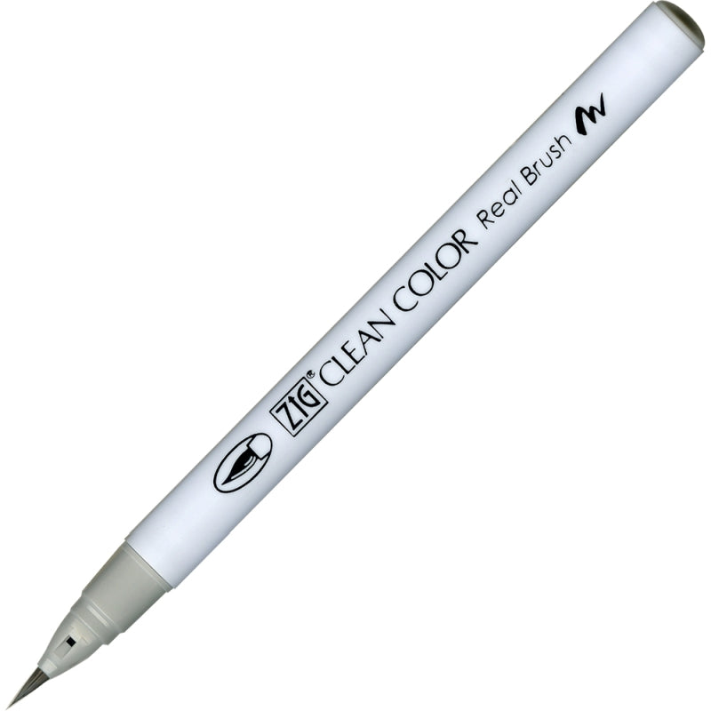 Kuretake Zig Clean Colour Real Brush 091 Light Gray