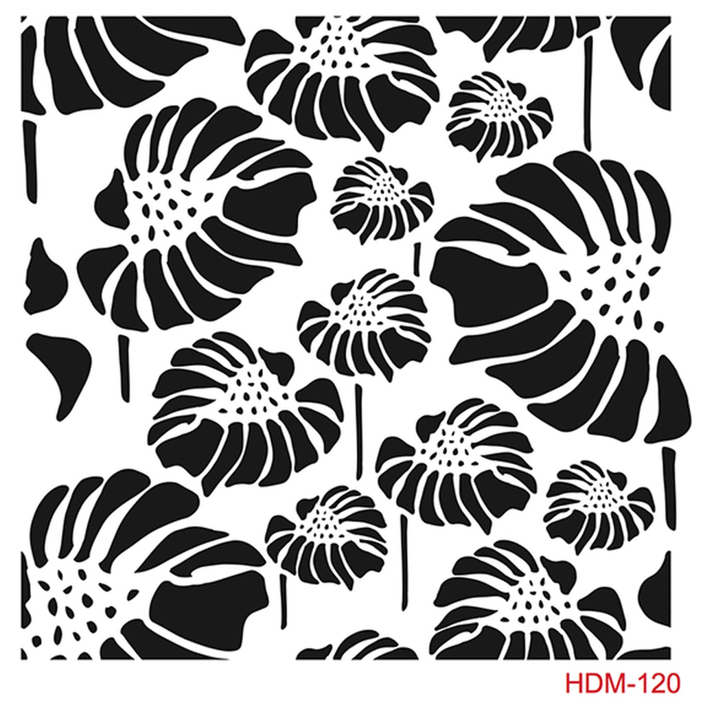 Cadence 25 X 25 Midi Stencil - Wallflower