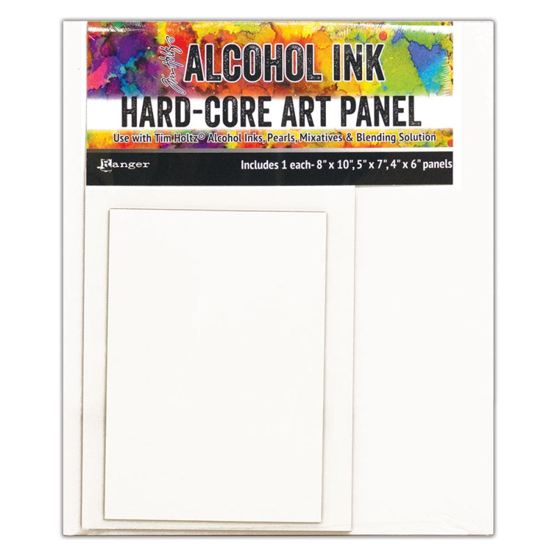 Ranger Hard Core Art Panels Rectangle 3 Pack 1 Each Of 4" X 6", 5" X 7" And 8" X 10"