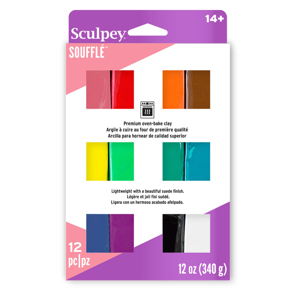 Sculpey Souffle Multipack 12 X 0.9 Oz (26 G)