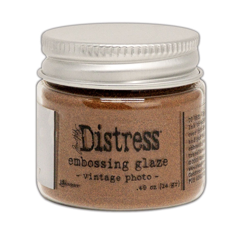 Ranger Distress Emboss Glaze Vintage Photo