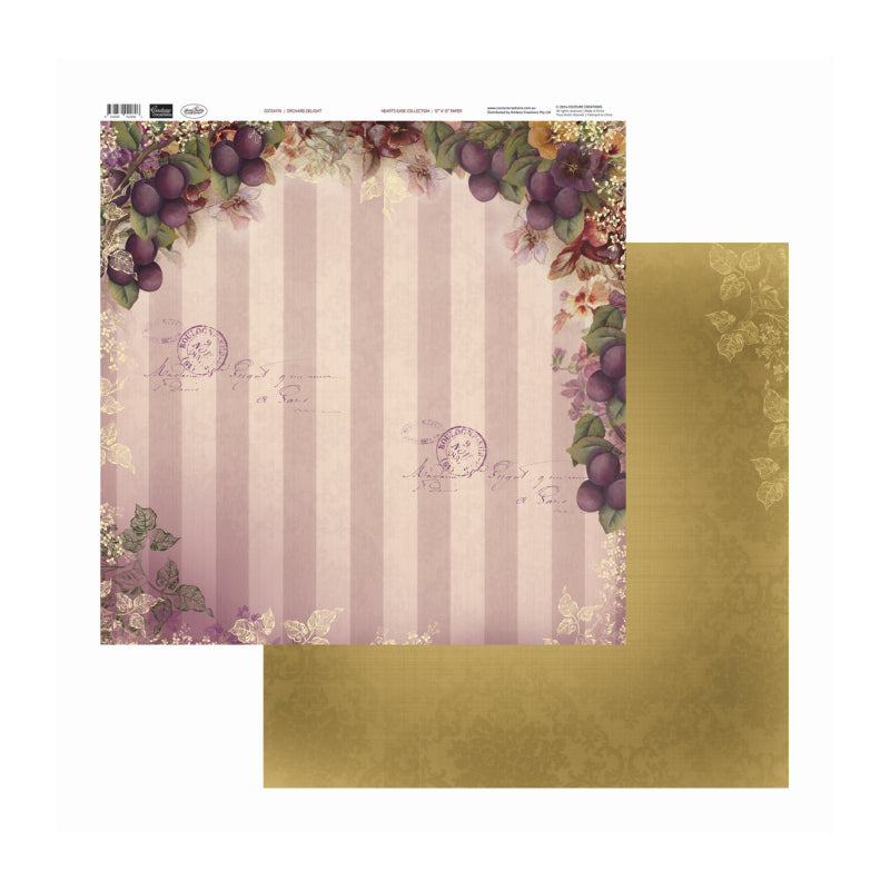 Artdeco Creations Con Orchard Delight Packs Of 10 Sheets