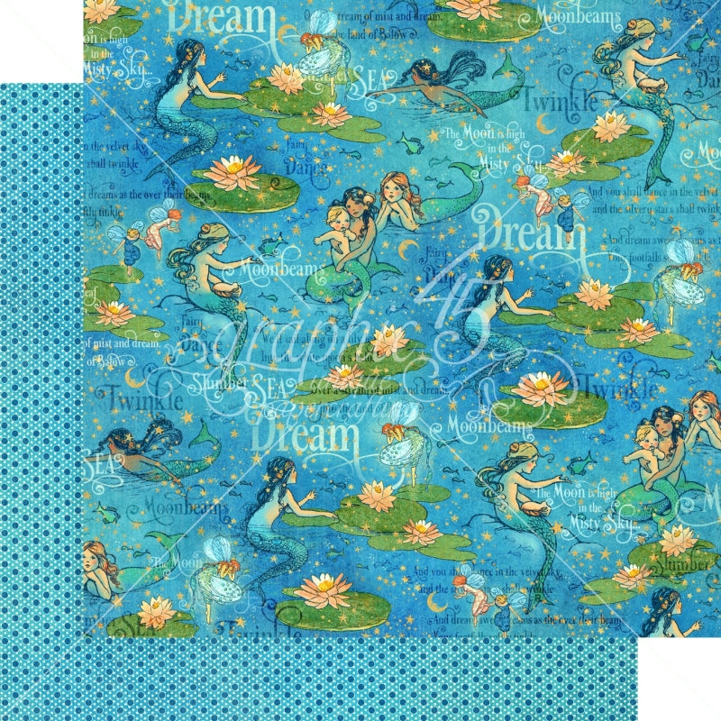 Graphic 45 Moonbeam Dance 12x12 Paper Packs Of 5 Sheets