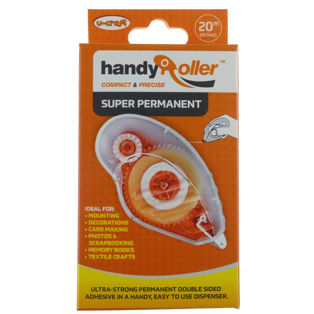 Fantastak U-craft Handy Roller 20m Super Permanent Tape 9mm