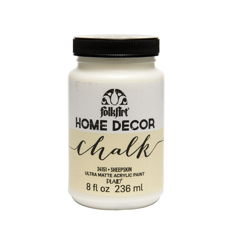 Sheepskin Folkart Home Decor Chalk 8oz