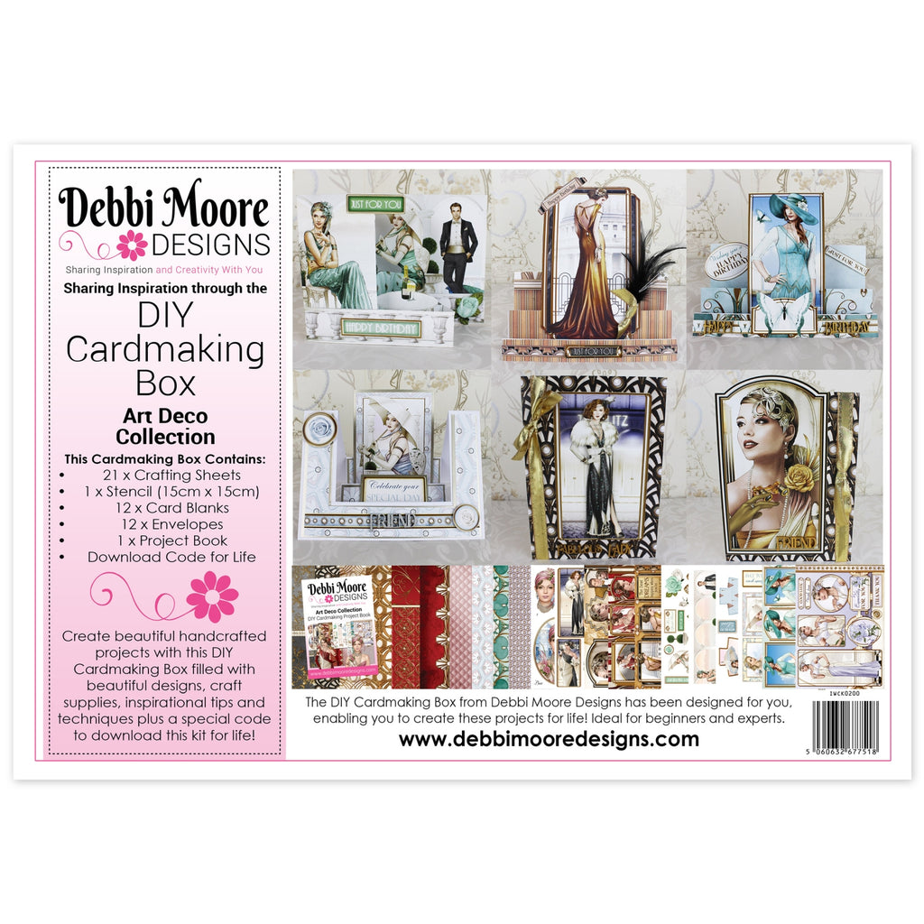 Debbi Moore Designs Day Cardmaking Kit - Art Deco