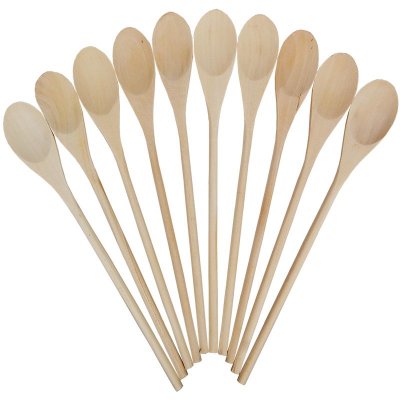 Wooden Spoons Set Of 10