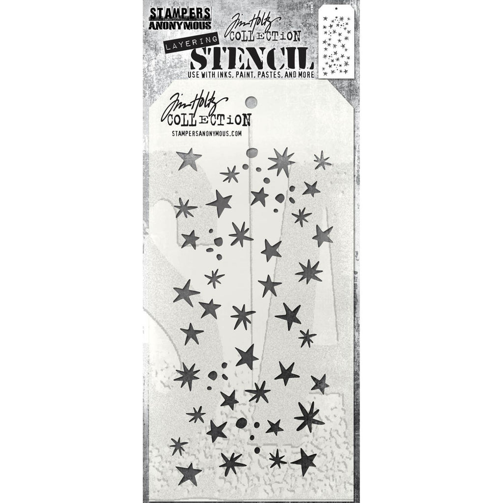 Tim Holtz Stampers Anonymous Layering Stencil Spellbound