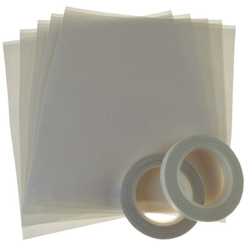 Micro Glue Dots Sheets & Rolls Sheets 150x150mm X5 & 9mm Rolls X2