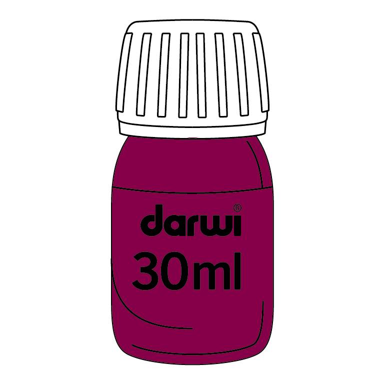 Clarity Stamp Acrylic Mat 30 Ml Wine Red