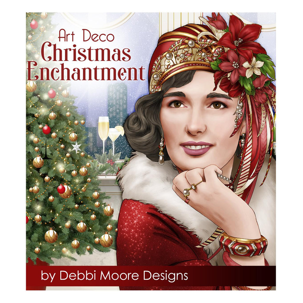 Debbi Moore Designs Art Deco Christmas Enchantment Collection Usb Key