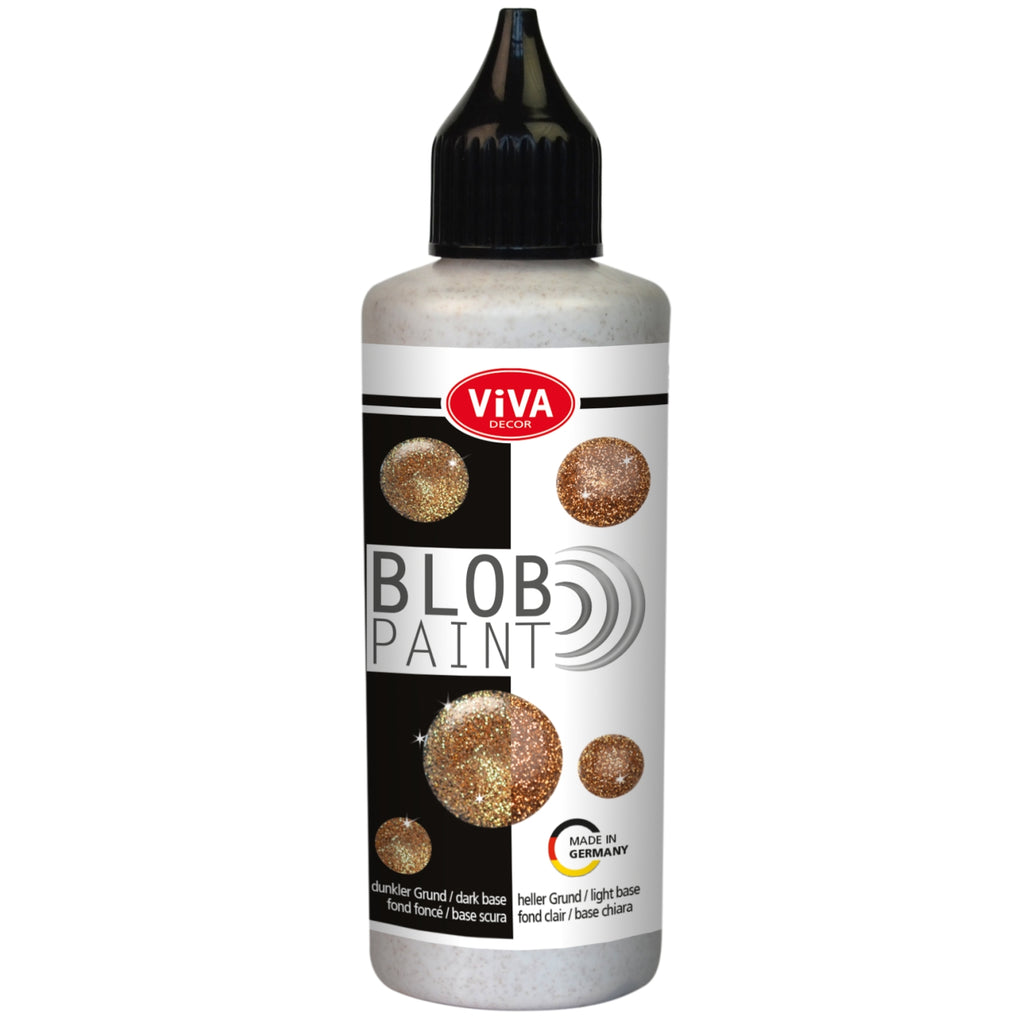 Viva Decor Blob Paint 90 Ml Bronze Glitter