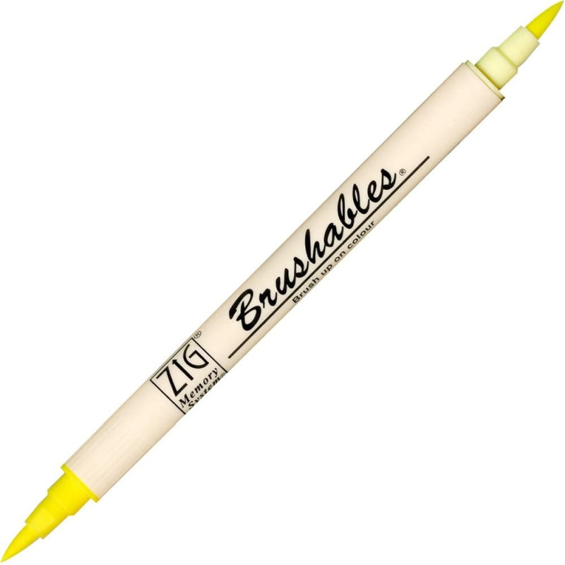 Kuretake Zig Brushables 050 Pure Yellow