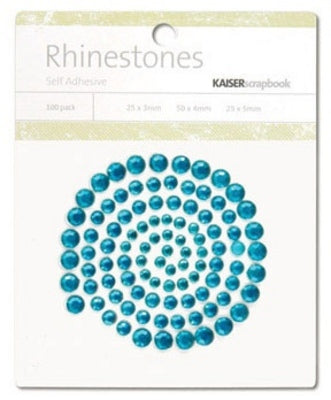 Kaisercraft Rhinestones - Aqua Marine