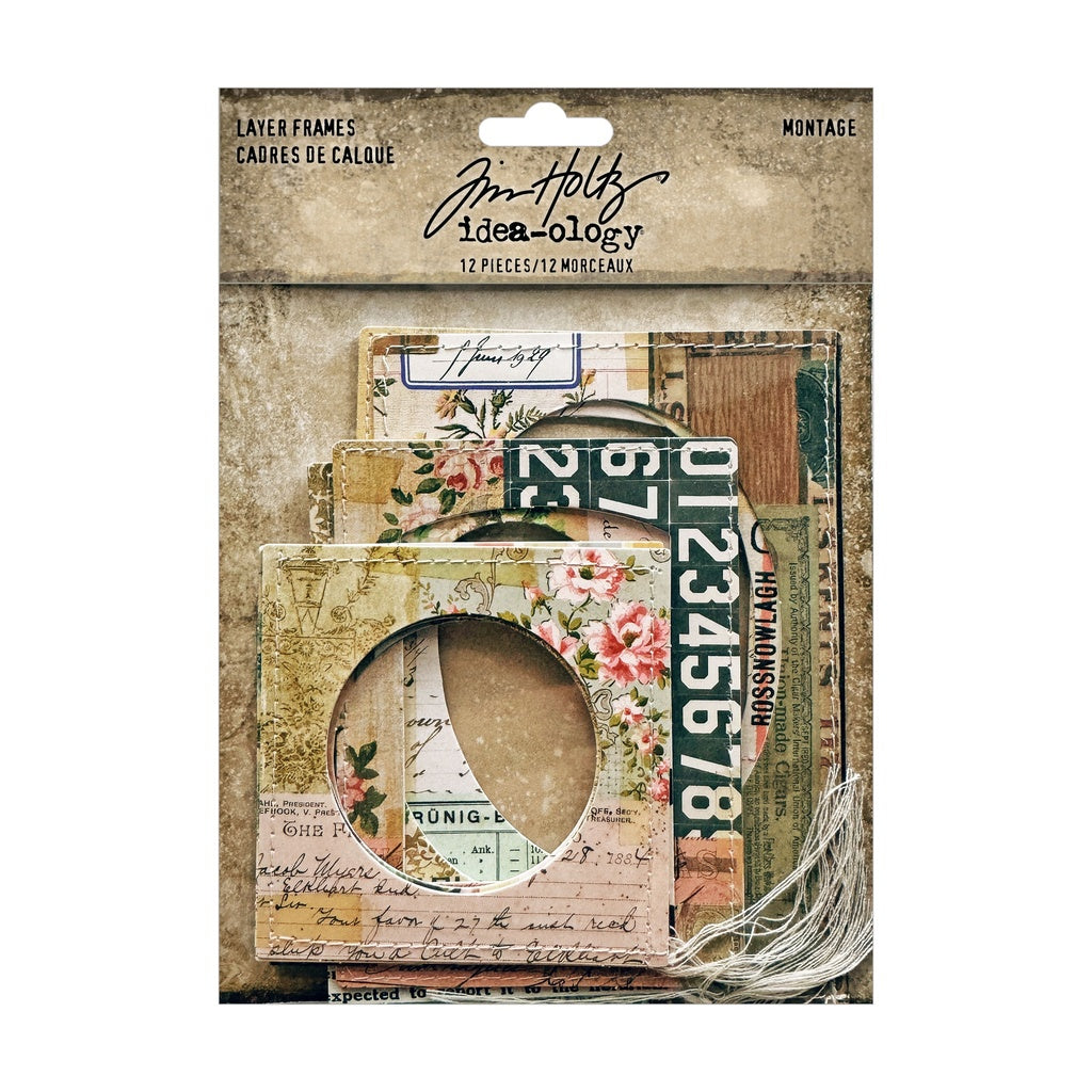 Tim Holtz Idea-ology Layer Frames Montage 