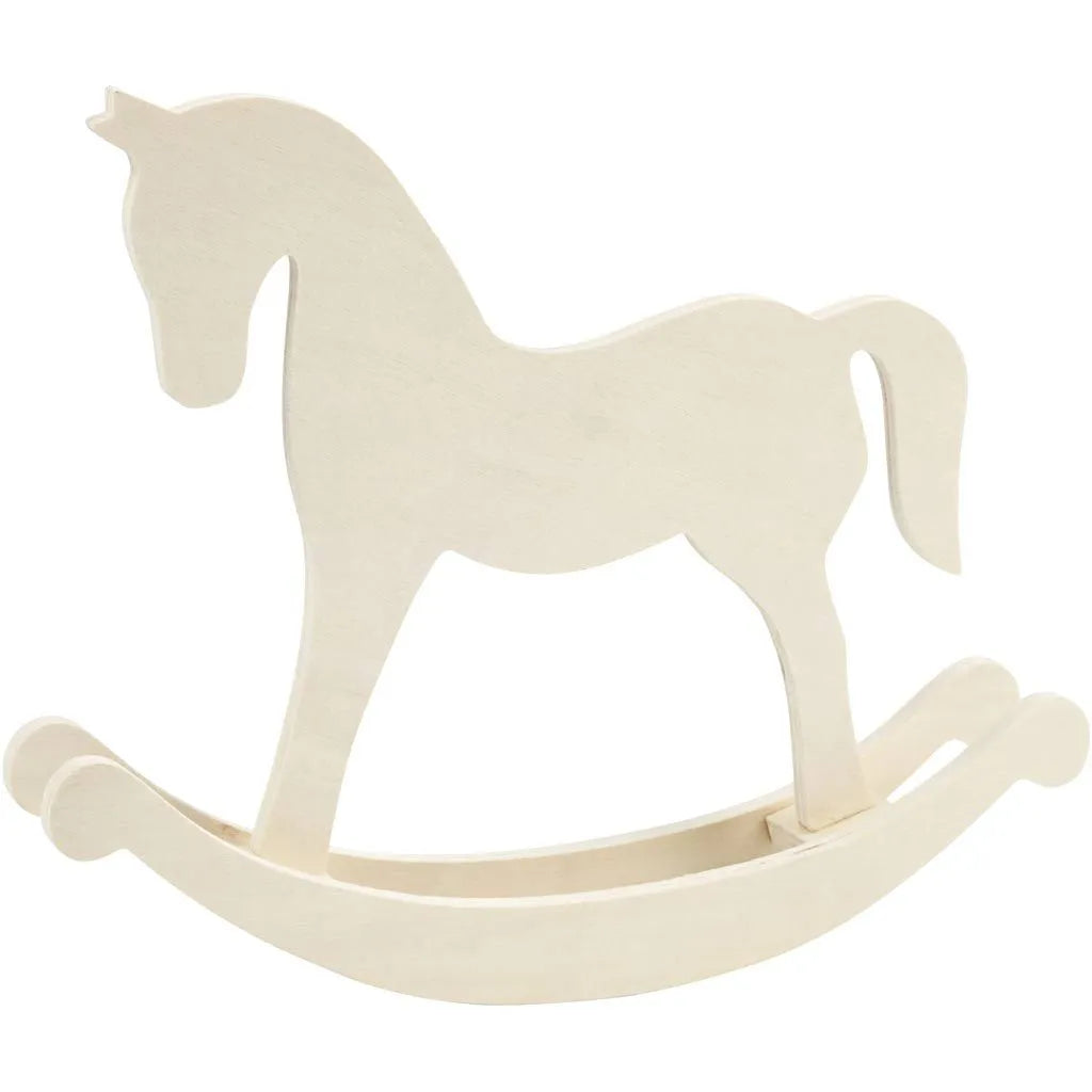 Creativ Rocking Horse  H 24 Cm D. 5 Cm W 30 Cm,